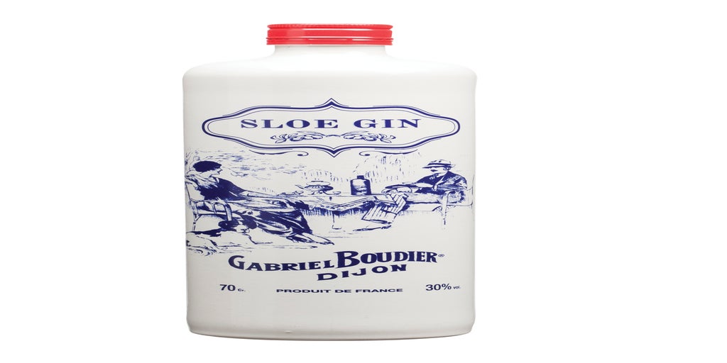 Download Gabriel Boudier Sloe Gin in Ceramic Bottle - Fine Wine Delivery