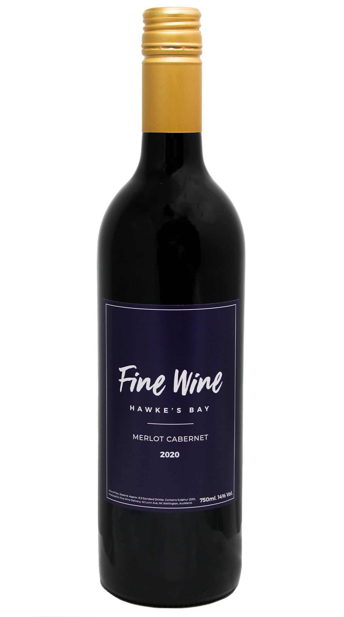 Fine Bay Hawke\'s Fine - Delivery Wine 2020 Wine Delivery Merlot Cabernet