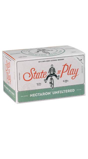  State Of Play Nectaron Unfiltered Non Alcoholic 6 pack
